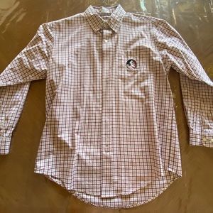 Mens Florida State Button Down Shirt